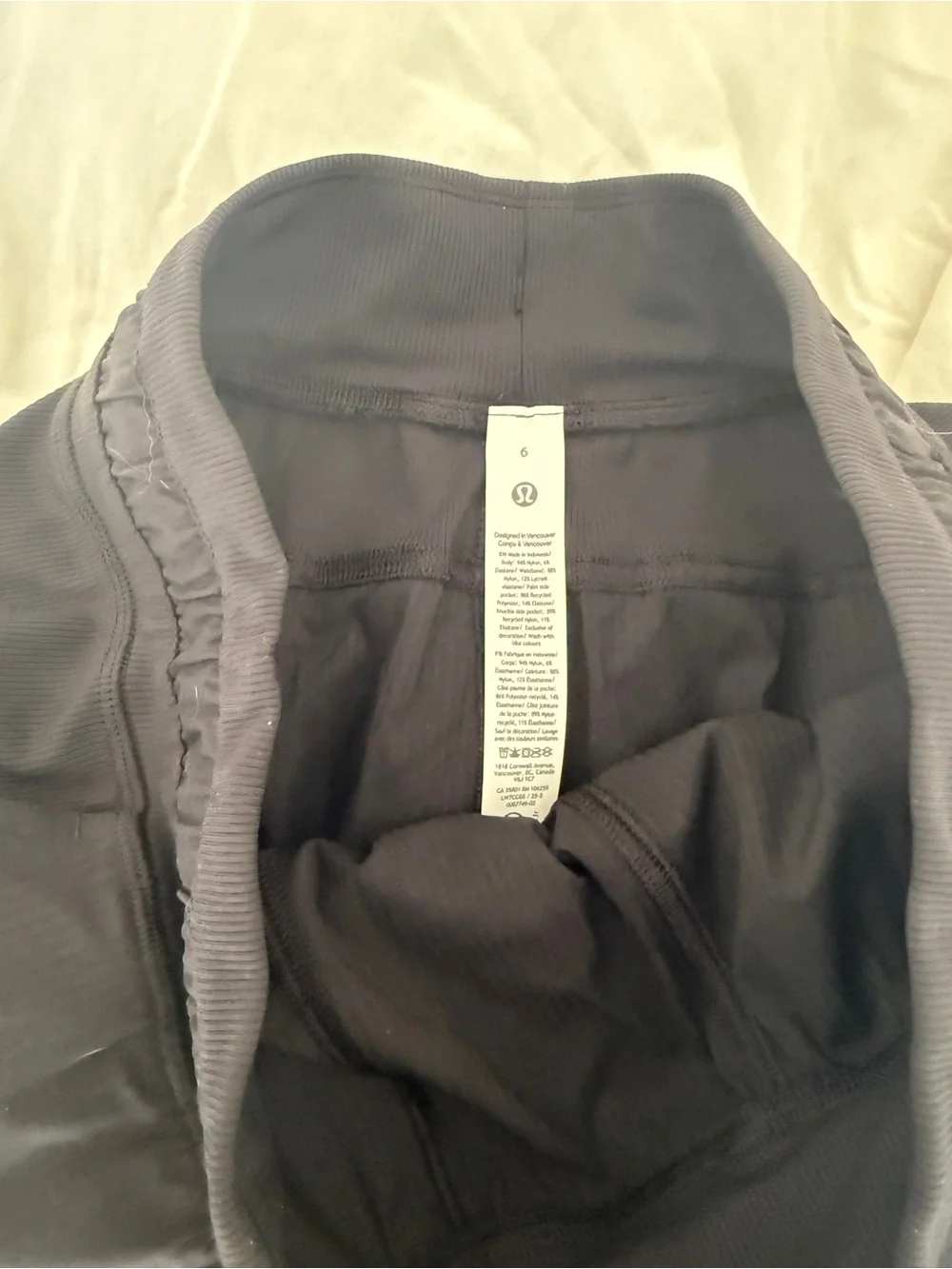 Lululemon Women’s Black Dance Studio Short 3.5”